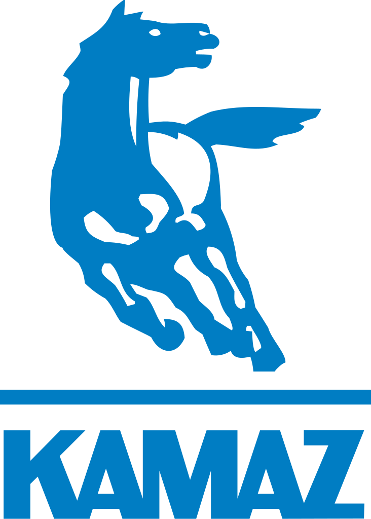 KAMAZ avtomobil brendinin loqosu